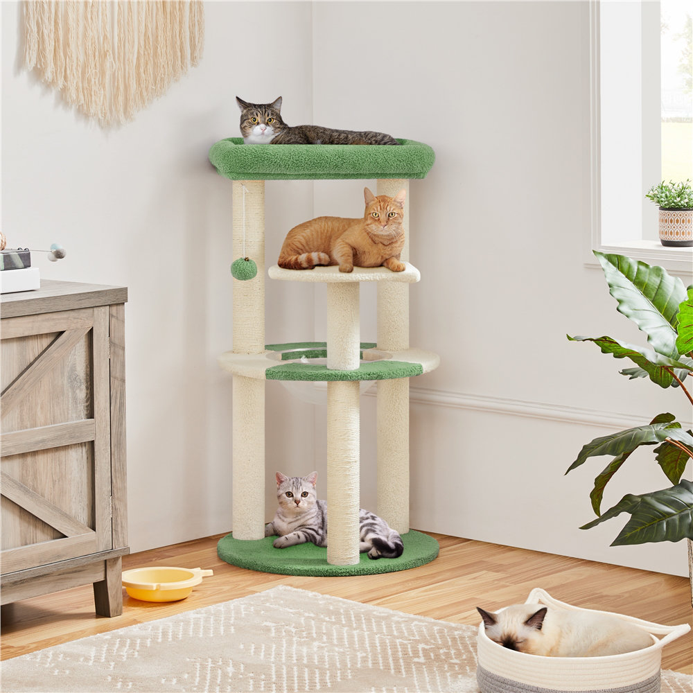 Gillispie Cat Tree with Clear Bowl Archie & Oscar™ 