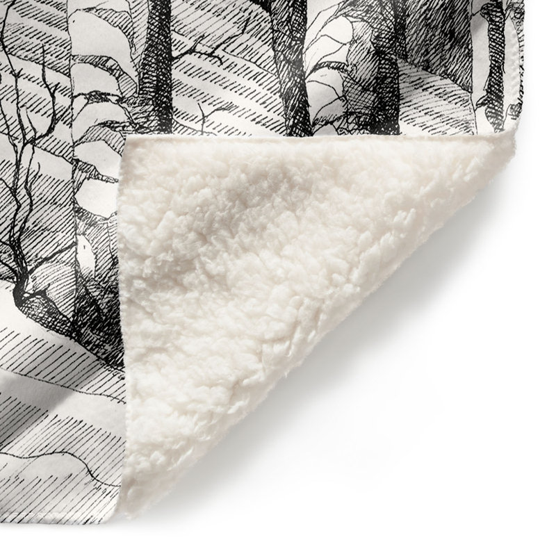 Couverture sherpa doux à snowboard, l 68 po x L 80 po
