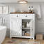 Armoire de rangement avec tiroir et tablette réglable-847691761