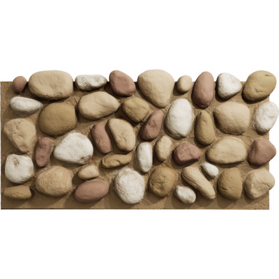 EverStone River Rock Faux Rock Panel