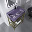 Meuble-lavabo autoportant simple l 24 po x P 14 po x H 34 po avec plateau en céramique-1266577362
