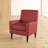 Donham Faux Leather Armchair-1844967107
