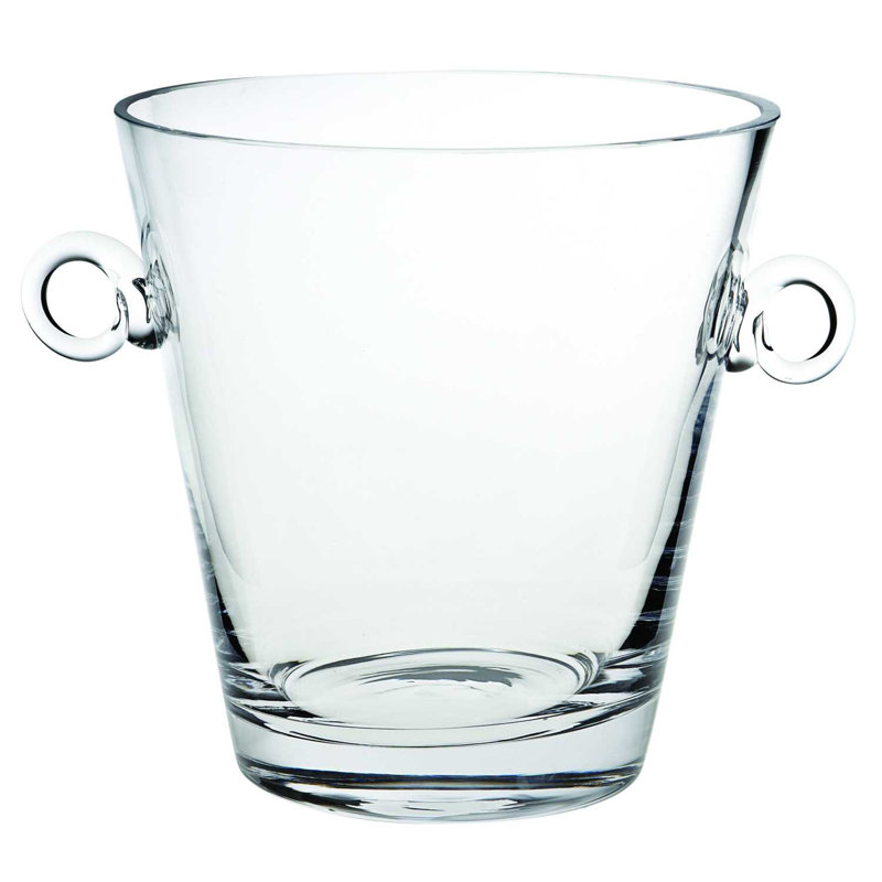 Manhattan Ice Bucket, 9" H x 8.25" W x 11" D