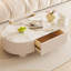 Simple table ovale en pierre