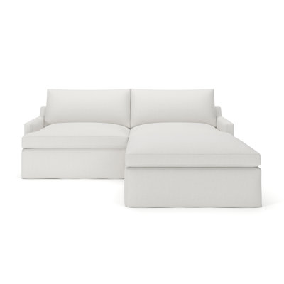 Wrenley 3-Piece Slipcovered Modular Sectional