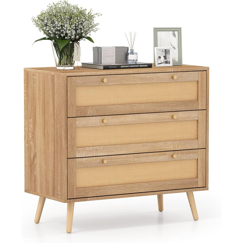 80 cm W Chest of 3 Drawers