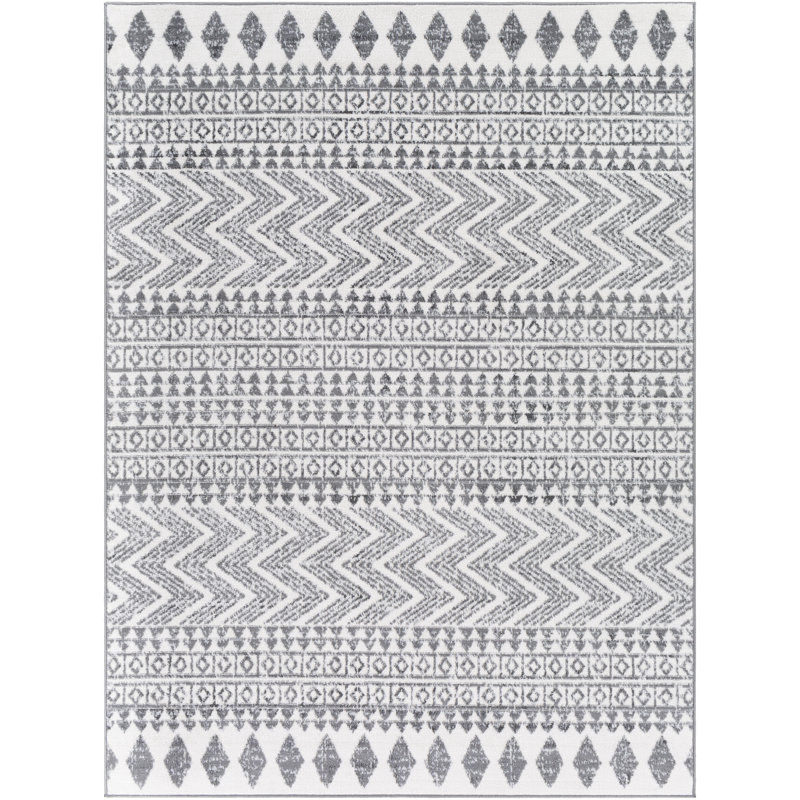 Lipson Geometric Indoor Rug, Rectangle 5'3" x 7'