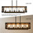 Shkar 5 - Light Kitchen Island Square / Rectangle Chandelier