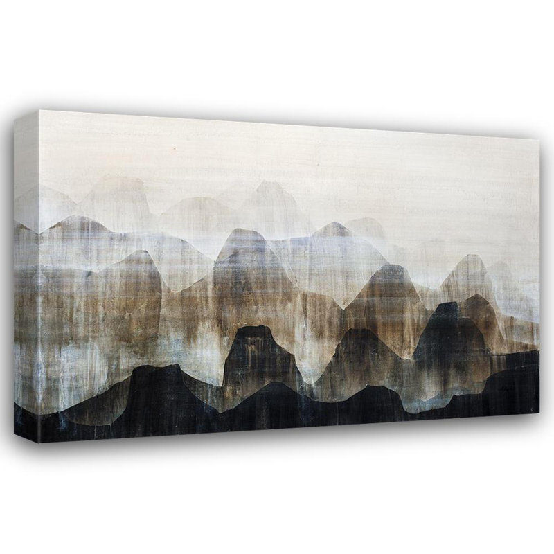 Art sur toile tendue Art Gallery, Douarr, Distarr Vistas II, H 33 po x l 48 po
