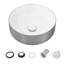 East Urban Home 360mm L x 360mm W Natural Ceramic Circular Sink-995357555