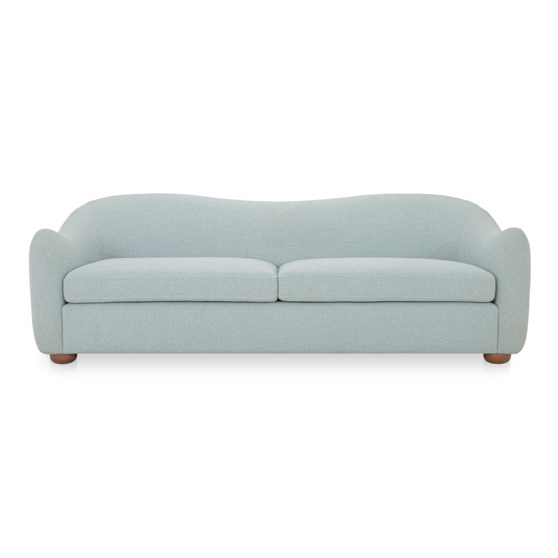 Elwood Sofa, Mist Blue Performance Weave