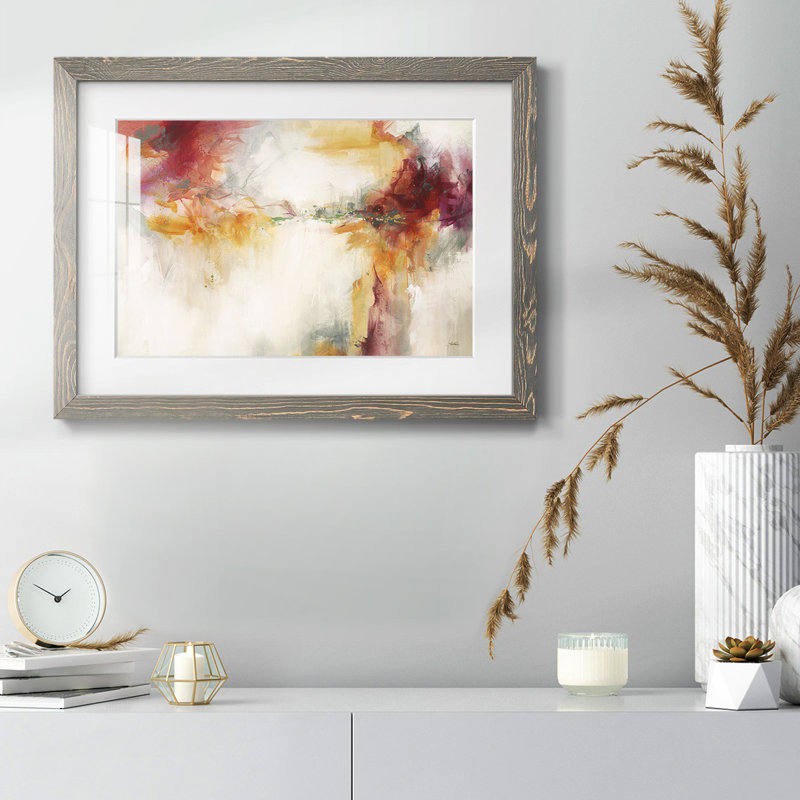 " Amber Winds ", Gray, 22" H x 32" W x 1.5" D