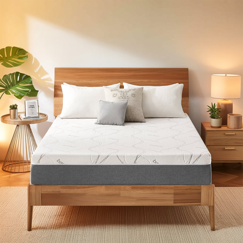 Cooling Memory Foam Mattress [Newversion], Fiberglass Free, Medium Firm, Breathable Cooling Layers, Certified Safe Materials