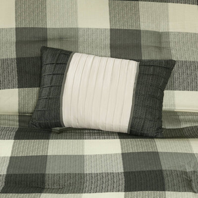 Ridge 7 Piece Herringbone Comforter Set
