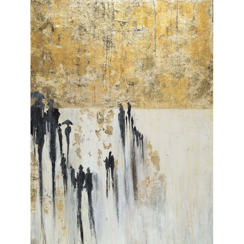 Golden Land 1 Print, 50" H x 37" W  x 2" D