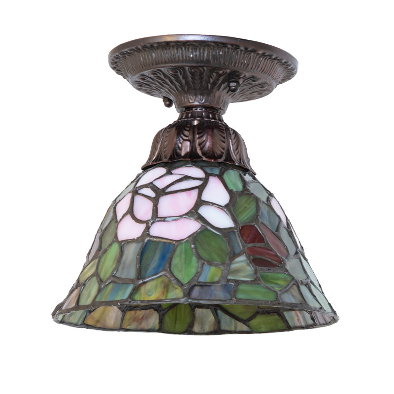 Plafonnier 8 po Tiffany
