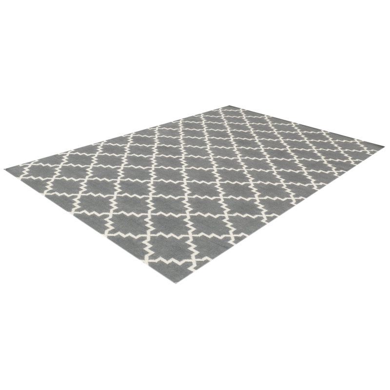 Eugenie Geometric Hand Woven Area Rug, Rectangle 155 x 240cm