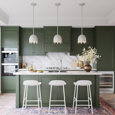 3-Light Kitchen Island Pendant Light,Modern Decorative Ceiling Light for Dining Room & Kitchen