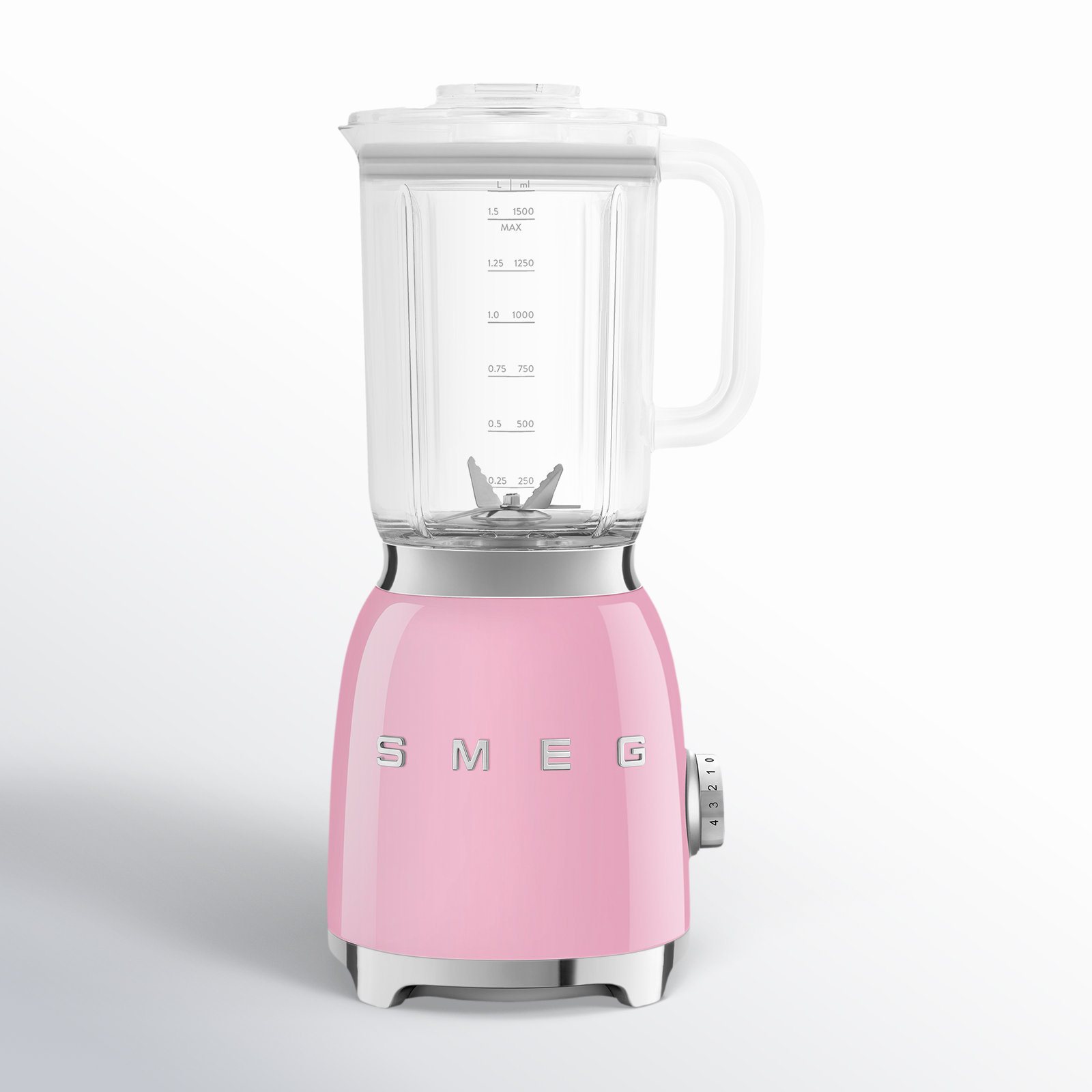 50's Retro Style Countertop Blender, Pink