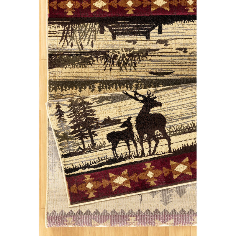 10 pi. 3 po Tapis X 7, crème, polypropylène, teinté, rehausse l'espace de vie dans le pavillon, convient aux animaux de compagnie