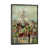 Toile encadrée de bois rustique foncé