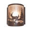 1 - Light Flush Mounted Sconce