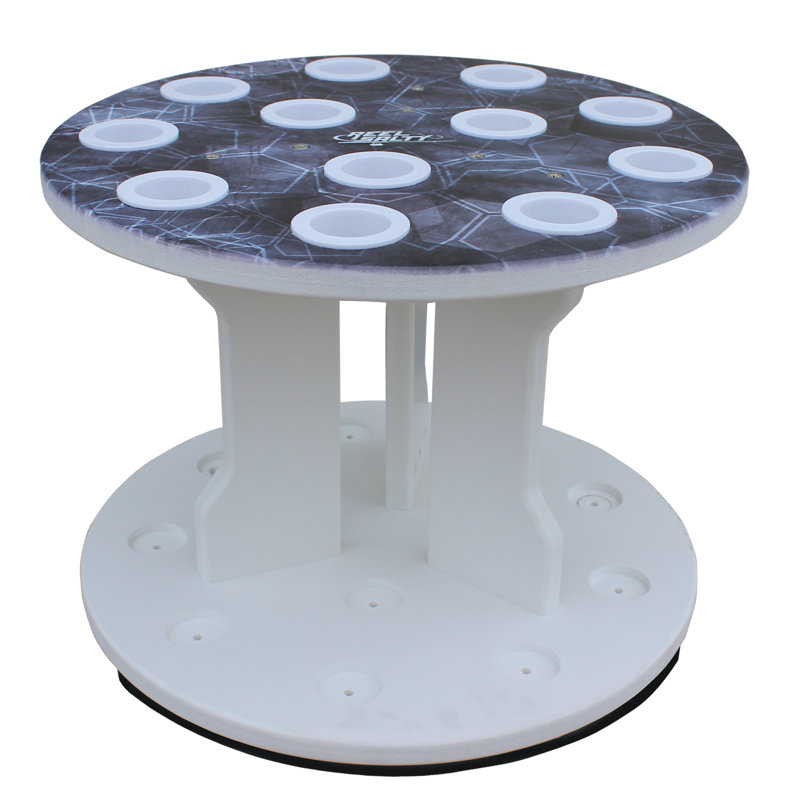 Reel Salty Saltwater rotating 12 Rod Rack