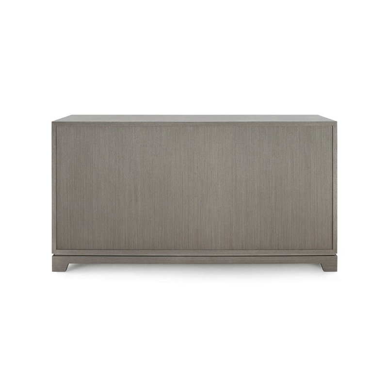 Stanford 6 - Drawer Dresser, Taupe Gray