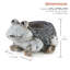 Pot de fleurs statue magnesia grenouille Willacoochee