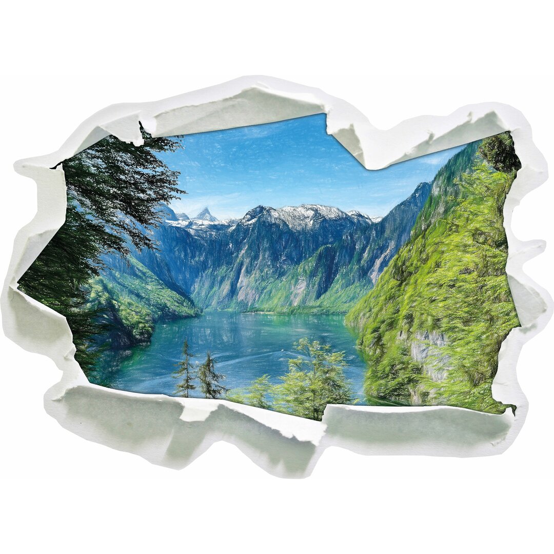 Wandtattoo Blick auf den Königssee