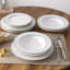 Ensemble de 4 assiettes à salade Noritake Brocato, 8 1/4 po