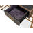 Shagreen Metal Base Writing Desk