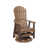 Antique Mahogany Top/Chocolate Brown Base