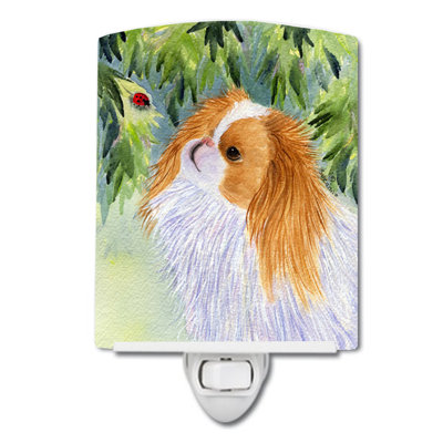 Éclairage pour nuit en céramique japanese chin