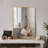 Mercedita Metal Rectangle Wall Mirror-1512556915-1512556815