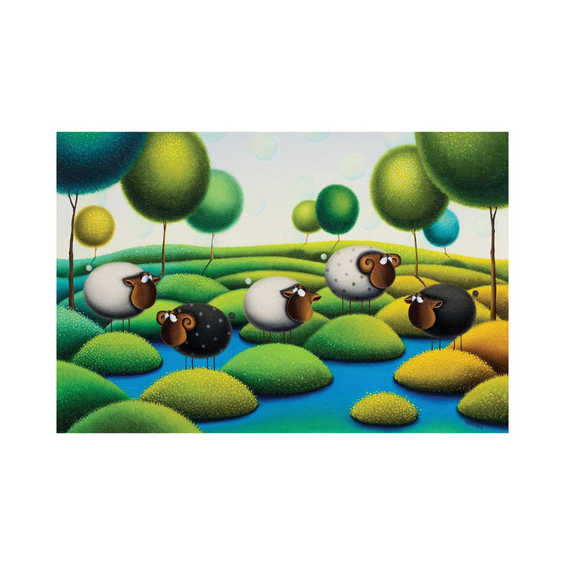 Summertime 1 Piece Wrapped Canvas Painting, 66.04 cm H x 45.72 cm W