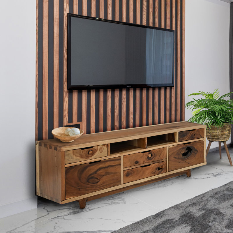 Commode à 6 tiroirs Cassan Live Edge Suar