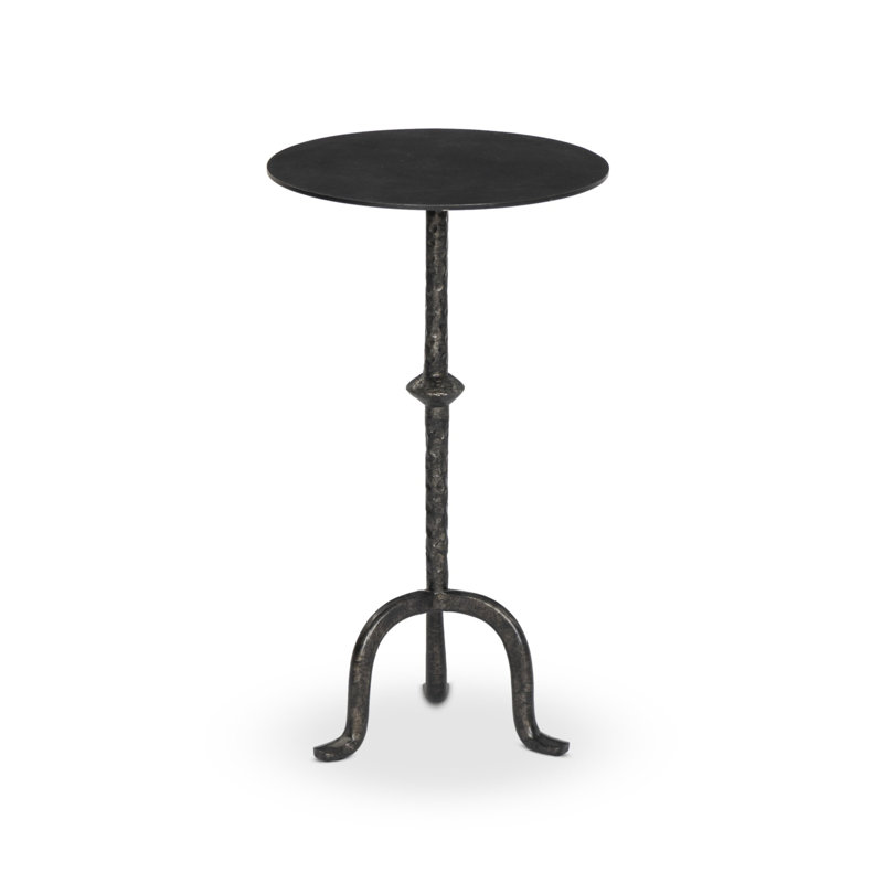 Jocelyn End Table, Raw Black