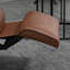 Fauteuil inclinable manuel en similicuir-1624502109