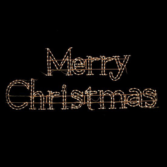 Panneau lumineux Merry Christmas