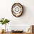 Melodies In Motion Wall Clock With 30 High-Quality Melodies, Light Sensor, And Volume Control