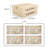 12"×24"  FS Textured Finished Natural 3D Fluted Marble For Wall, 1 Box 4 PCS