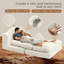 Upholstered Sleeper Chaise Lounge
