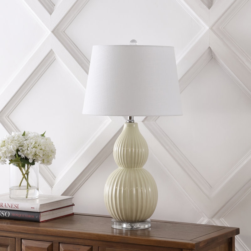 Huggard Table Lamp, Light Olive
