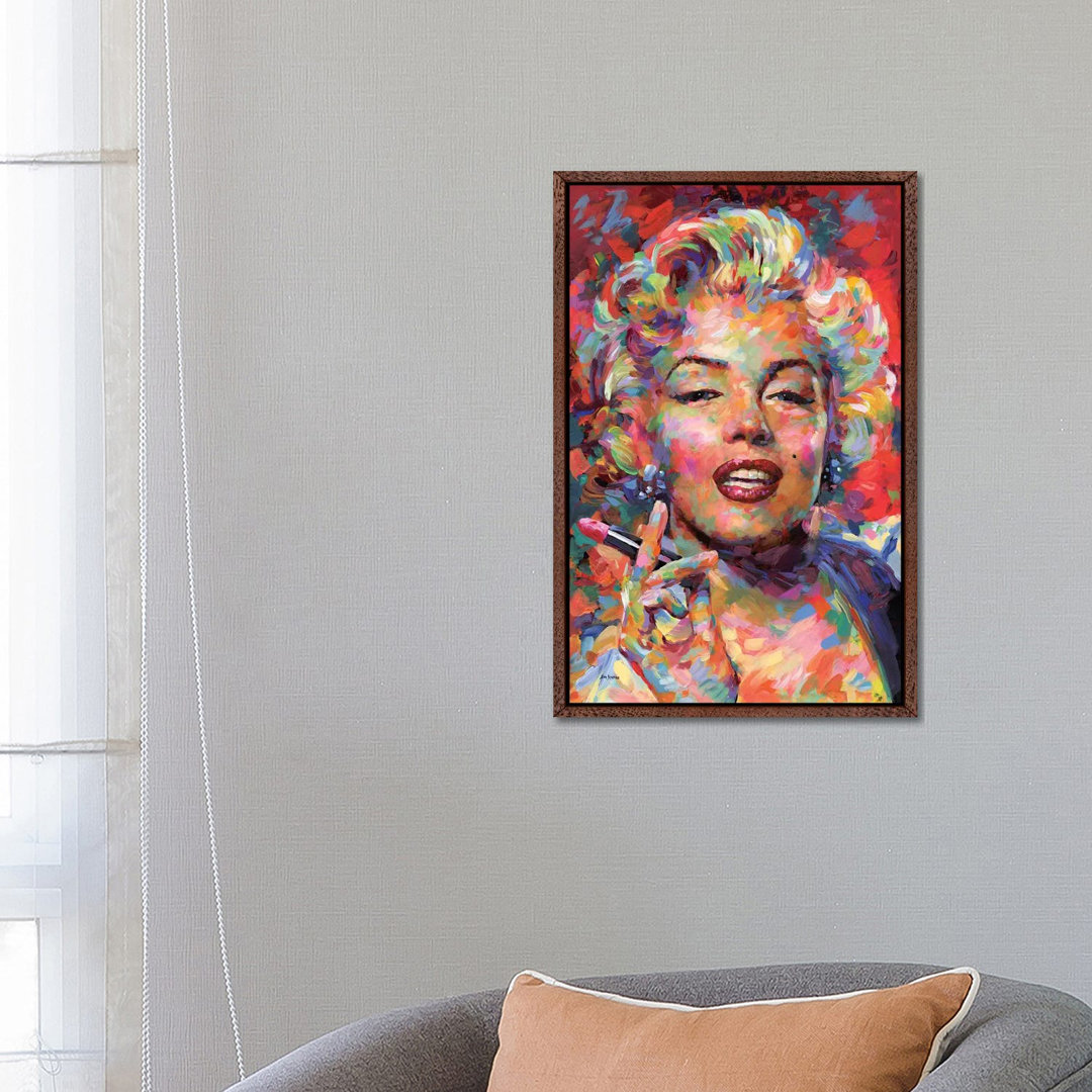 Leinwandbild - Gemälde „Marilyn Monroe” von Leon Devenice