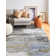 Cascade Abstract Hand-Knotted Multilcolor Area Rug
