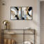 «Golden Archway Duo», reproduction d'art sur toile encadrée, ensemble d'art mural Boho doré par Art Remedy, cadre noir, 16 x 20-642501720-642501713