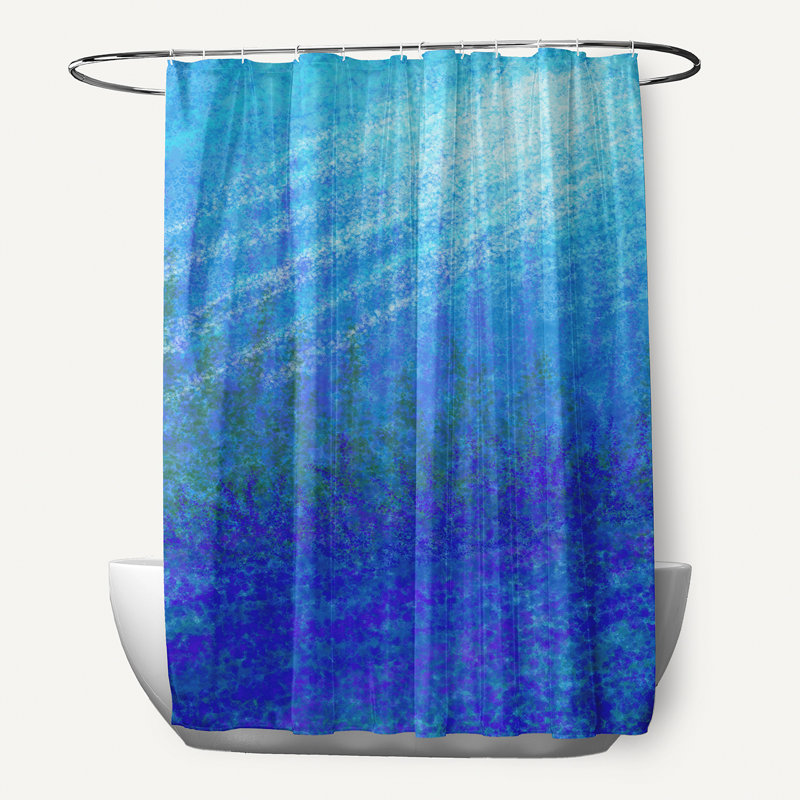 Abstract Shower Curtain