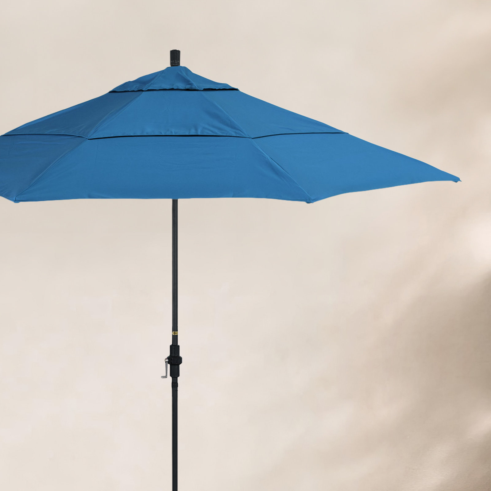 Broadmeade 11' Sunbrella® Umbrella, Bronze, Canvas Regatta Sunbrella® Canvas