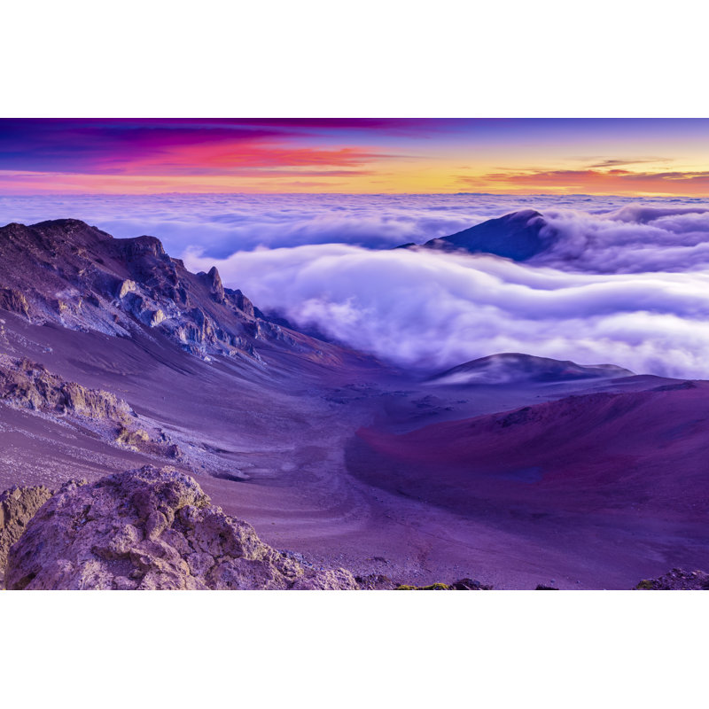 Island of Maui In Hawaii 1 Piece Wrapped Canvas Wall Art, 30cm H x 46cm W